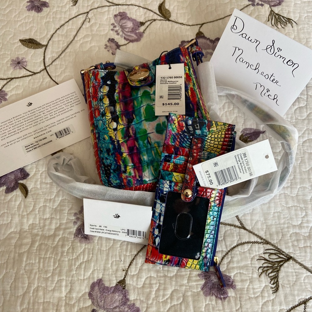 Marley Energy Melbourne & Credit Card Wallet. NWT